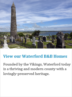 View our  Waterford B&Bs on Ireland's Ancient East